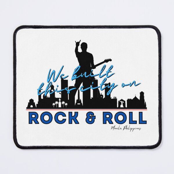 Item preview, We Built this City - Manila, Blue designed and sold by Mean-Musician.