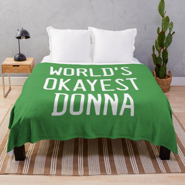 Item preview, World's Okayest Donna designed and sold by TimespunThreads.