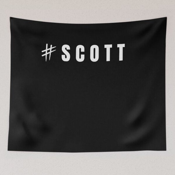 Item preview, Hello My Name Is SCOTT Funny Name Tag Custome Halloween  designed and sold by JoshBulky.