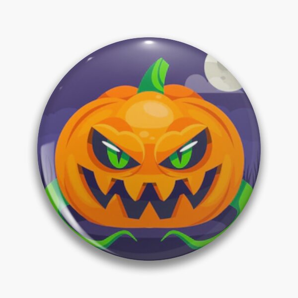 Item preview,  halloween scary evil pumpkin funny pumpkin head designed and sold by BEAUTY ⭐⭐⭐⭐⭐.