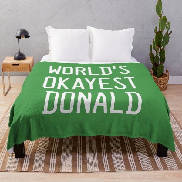 Item preview, World's Okayest Donald designed and sold by TimespunThreads.