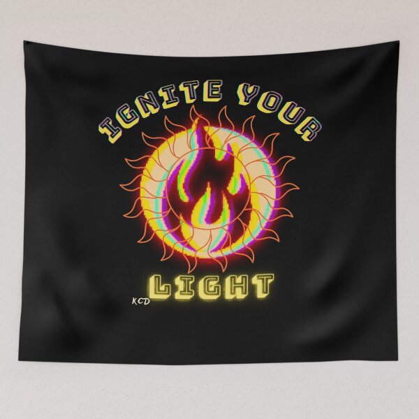 Item preview, Ignite Your Light OG Logo TM  designed and sold by corinwiggi.