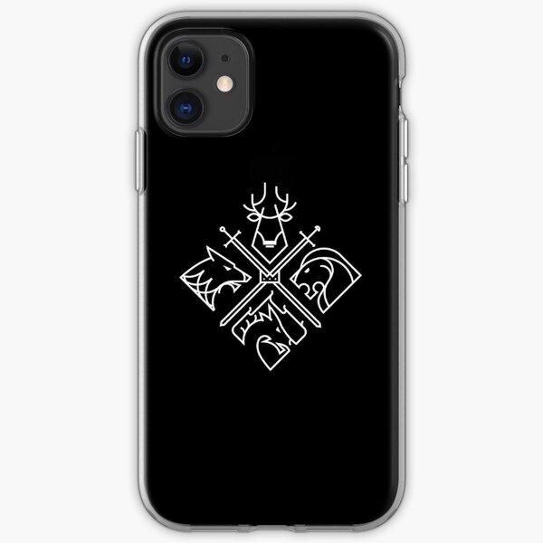 Game of Thrones Houses iPhone Soft Case