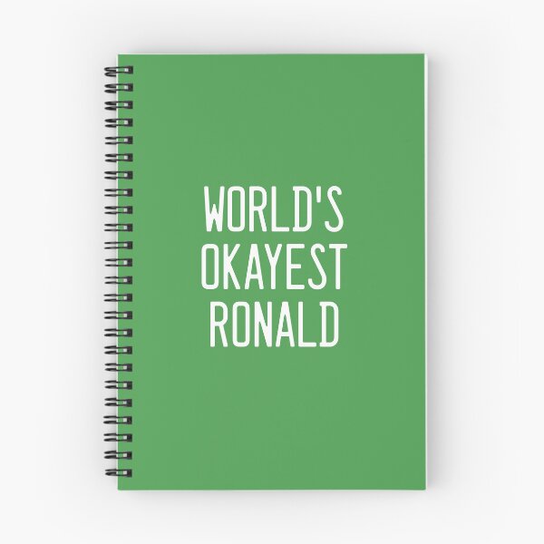 Item preview, World's Okayest Ronald designed and sold by TimespunThreads.