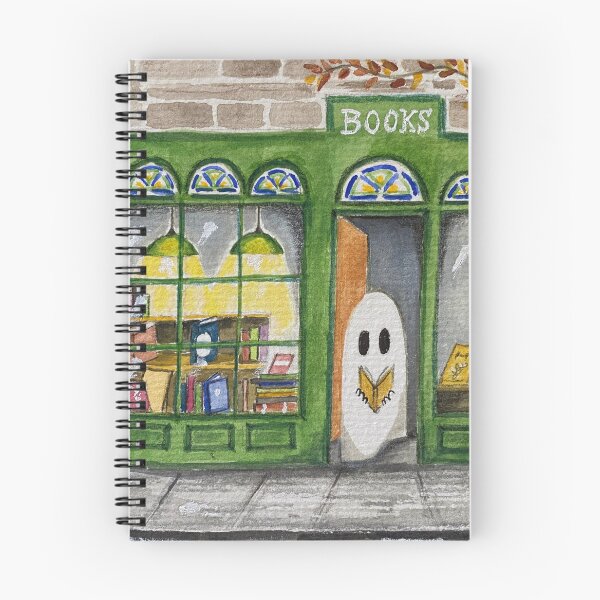 Item preview, Bookworm Ghost designed and sold by Ruthie Covert.