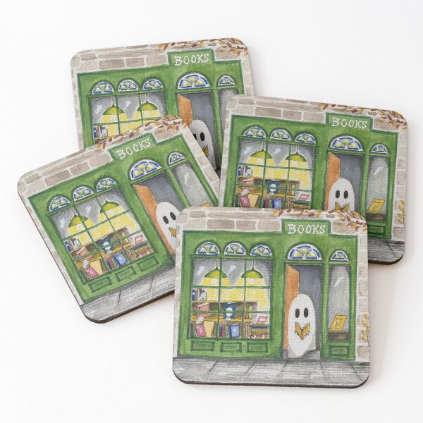 Item preview, Bookworm Ghost designed and sold by Ruthie Covert.
