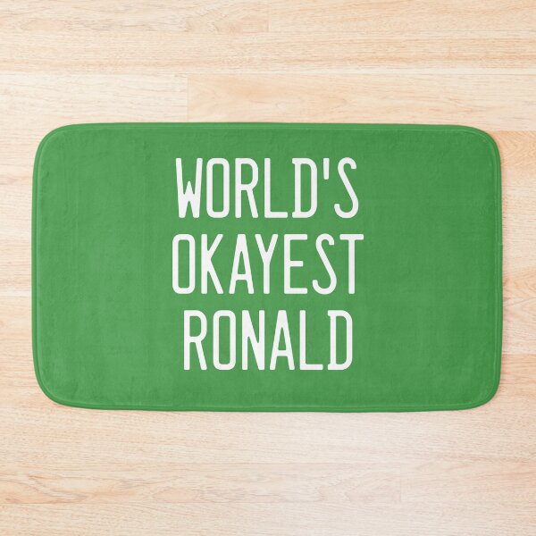 Item preview, World's Okayest Ronald designed and sold by TimespunThreads.