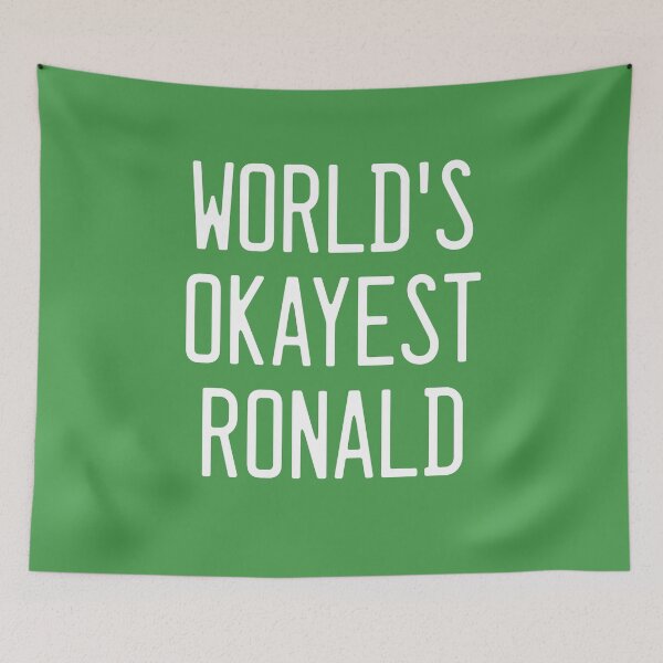 Item preview, World's Okayest Ronald designed and sold by TimespunThreads.