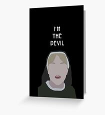 i know everything. Greeting Card