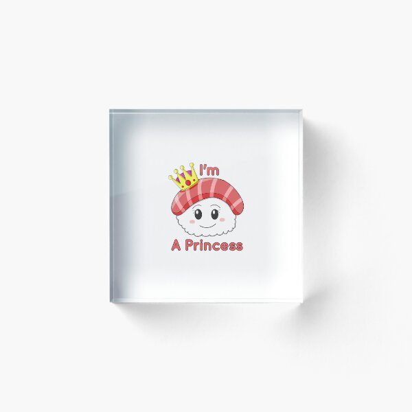 Item preview, Kawaii Chibi Sushi Princess designed and sold by RioArtwork.