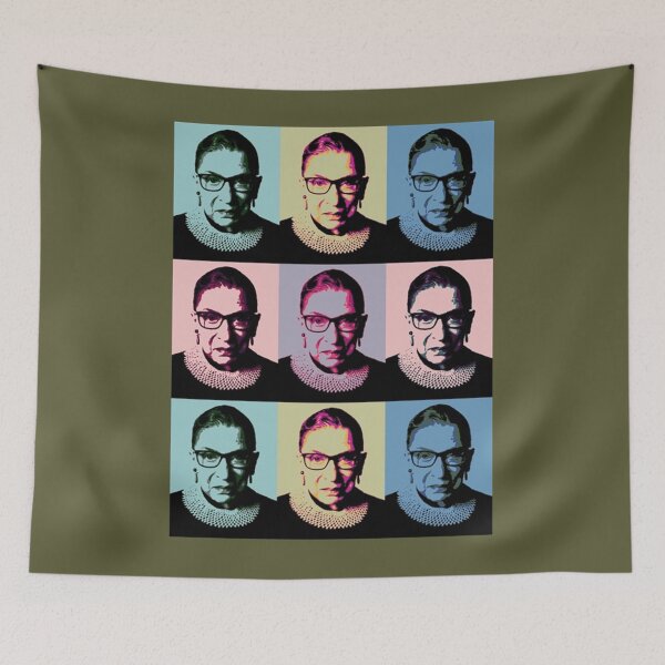 Artikelvorschau, Notorious RBG - in gedeckten Farben entworfen und verkauft von JulieChostne.