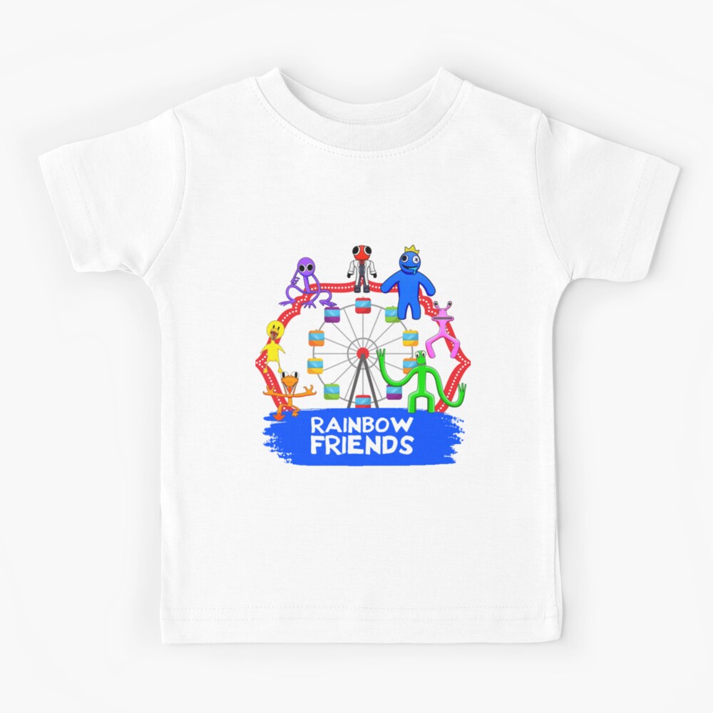 Red Scientist Rainbow Friend Kids T-Shirt for Sale by