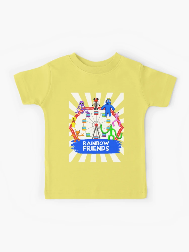 Rainbow Friends T-shirt, Blue Yellow Red Green Orange Shirt sold