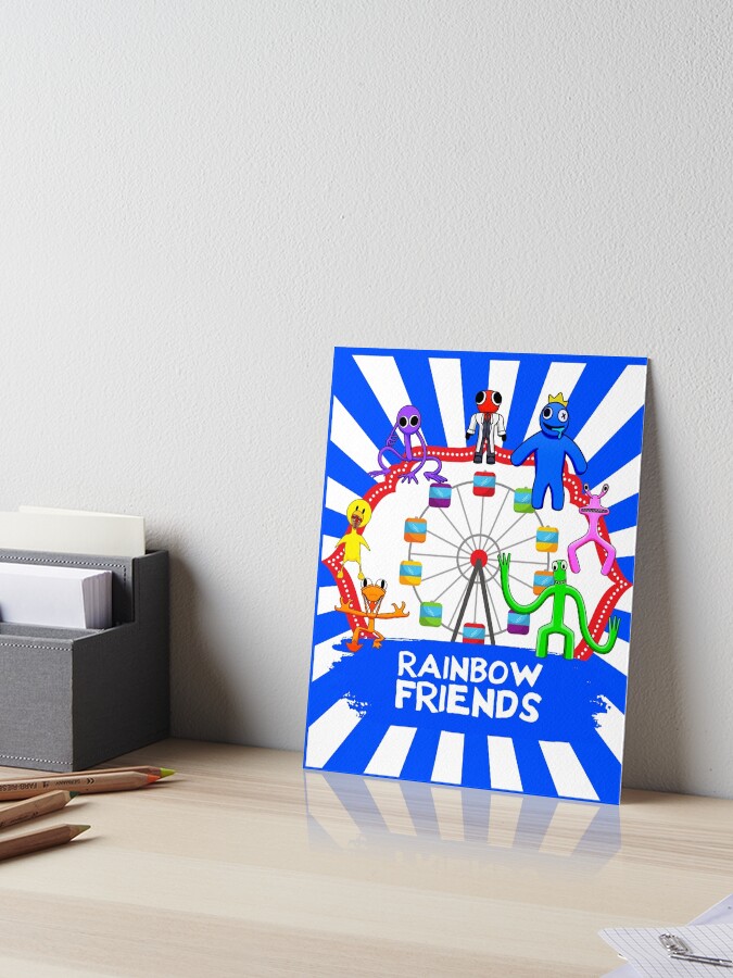 Yellow Rainbow Friends Fan art Poster for Sale by DrawForFunYt