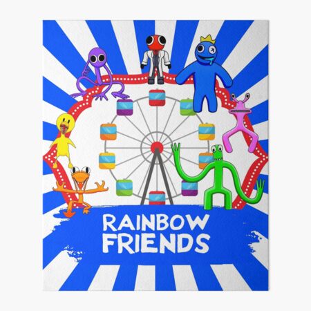 rainbow friends Blue! Poster for Sale by NickWienfo