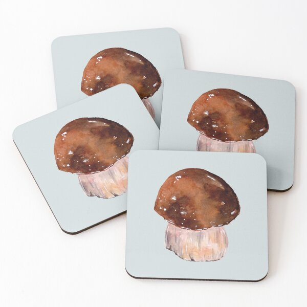 Item preview, Penny Bun Mushroom Watercolor Painting designed and sold by Pattokarts.