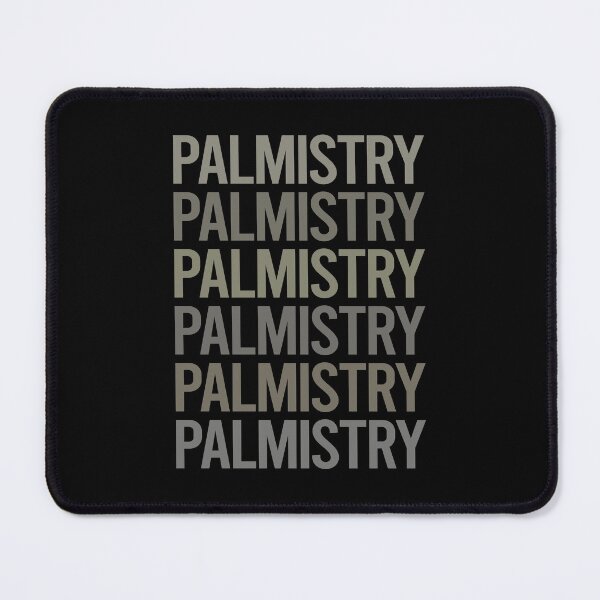 Item preview, Gray Text Art Palmistry Palmist Palm Reading Reader Fortune Telling Teller designed and sold by TartSpiderWeb.