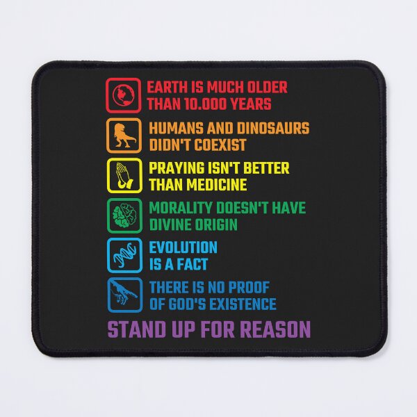 Item preview, Stand Up For Reason Earth - Humans - Praying - Evolution designed and sold by tammyrange.