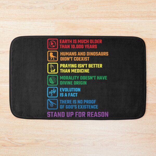 Item preview, Stand Up For Reason Earth - Humans - Praying - Evolution designed and sold by tammyrange.
