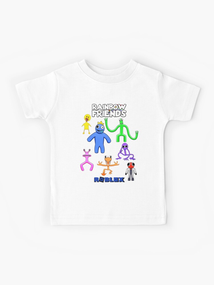 Rainbow Friends Chapter Two with Cyan and Yellow Kids T-Shirt for Sale by  TheBullishRhino