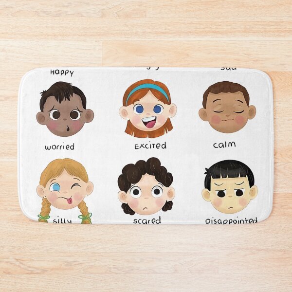Item preview, My Emotions Funny Kids Poster designed and sold by gressantonio.
