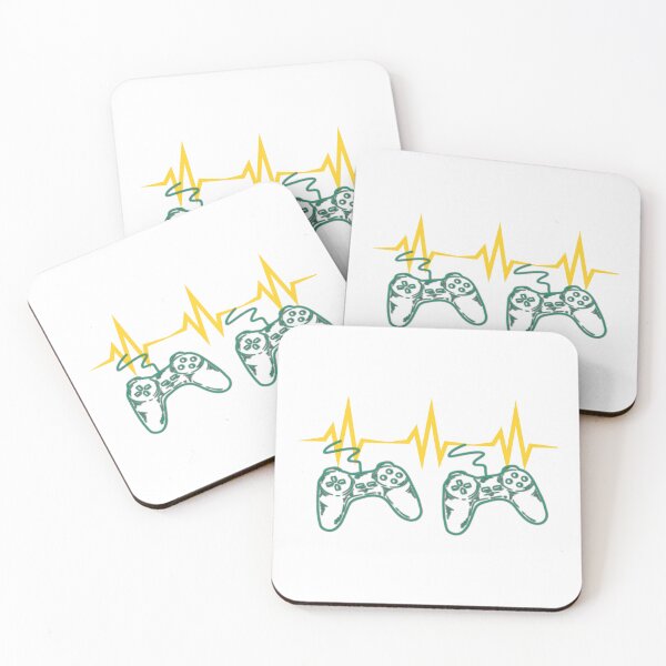 Item preview, Love gaming pulse with gaming controllers designed and sold by RockBeeDesigns.