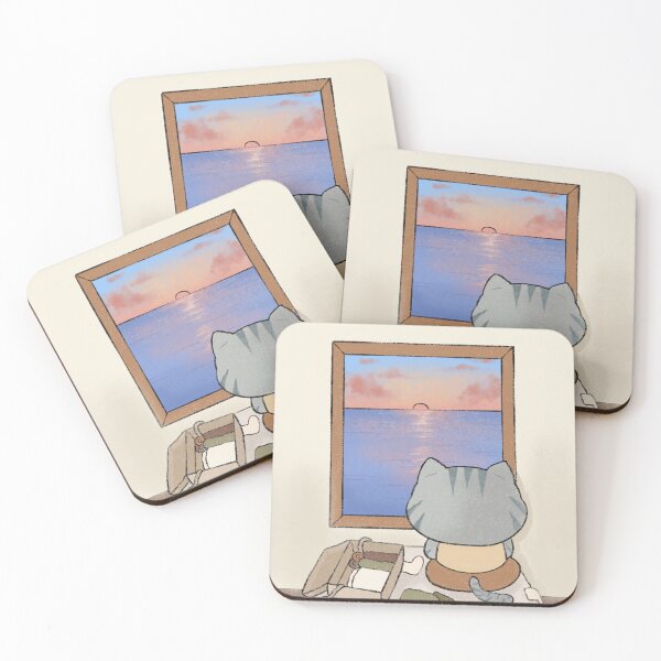 Item preview, Sea view cat designed and sold by Calmcalms.