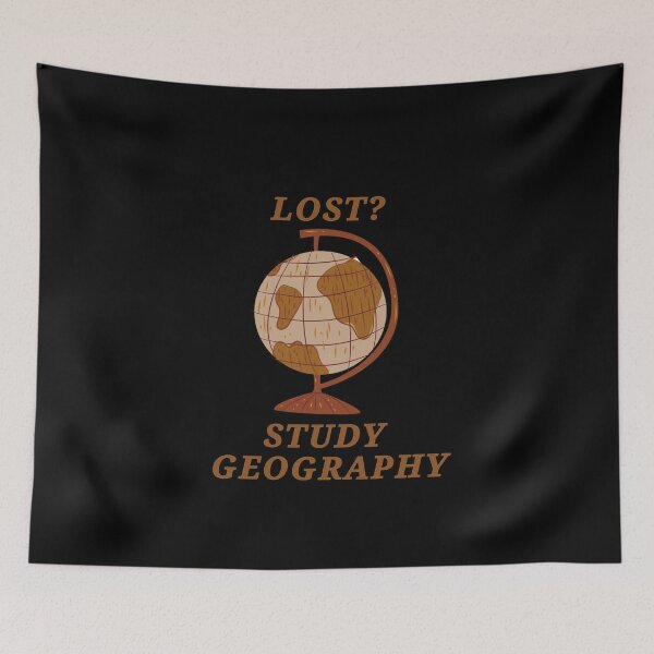 Item preview, Lost? study geography designed and sold by We Grow.