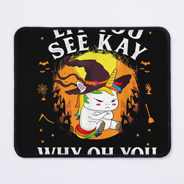 Item preview, Eff You See Kay Why Oh-You Funny Unicorn Witch Halloween T-Shirt designed and sold by BaringerJerolyn.