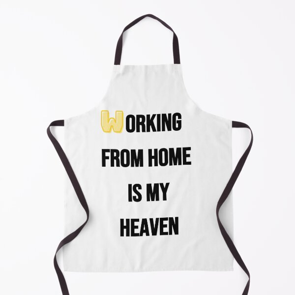 Item preview, Working from home is my heaven or all those who love working from home designed and sold by RockBeeDesigns.