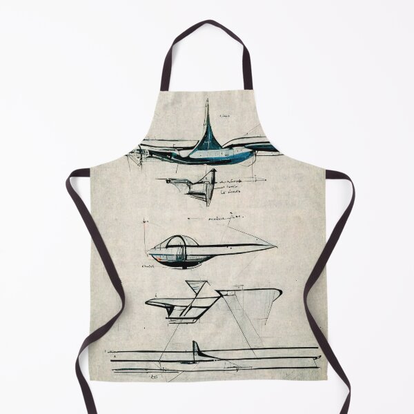 Item preview, Technical Sketch of a Future Plane designed and sold by UnrealArtDude.