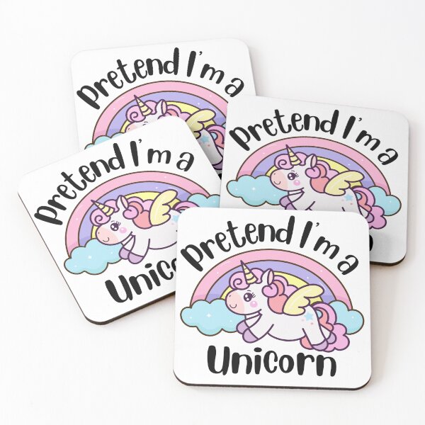 Item preview, Pretend I'm A Unicorn - Cute Kawaii Pastel Halloween Costume designed and sold by LoveSeasonz.
