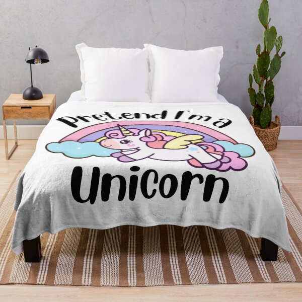 Item preview, Pretend I'm A Unicorn - Cute Kawaii Pastel Halloween Costume designed and sold by LoveSeasonz.
