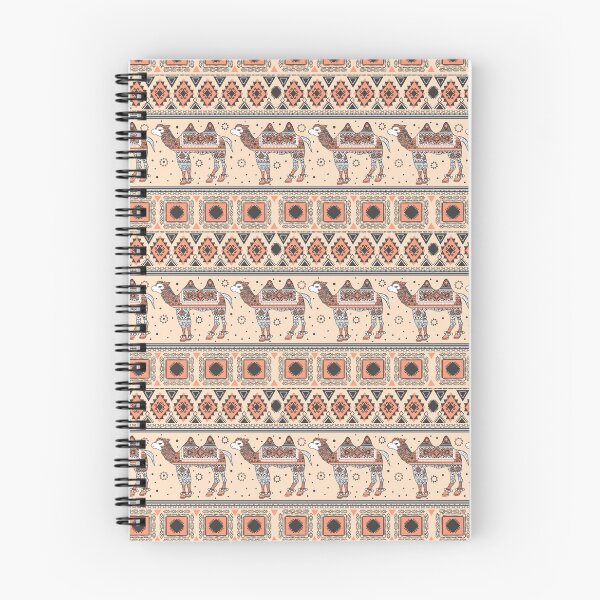 Item preview, Bohemian hand-drawn seamless pattern with camel and Bedouin ornaments. African tribal style. designed and sold by MilaOkie.