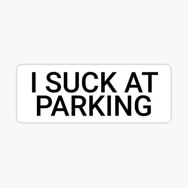 Sticker: Asshole Parking