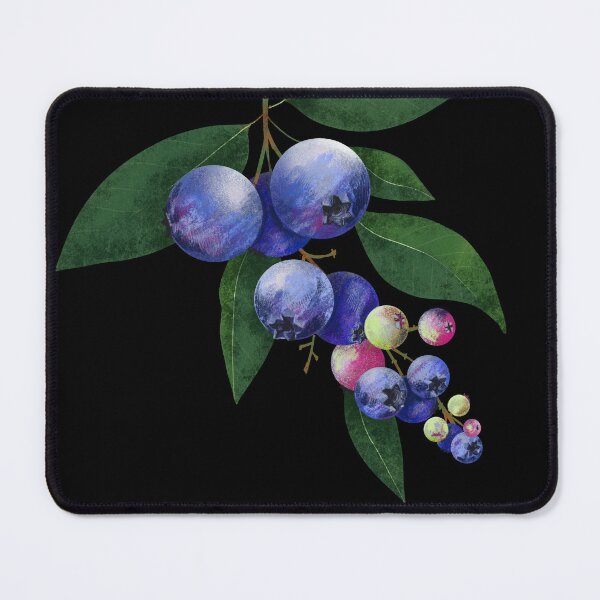 Item preview, Blueberries branch designed and sold by ElveaArt.