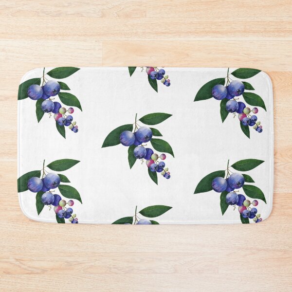 Item preview, Blueberries branch designed and sold by ElveaArt.