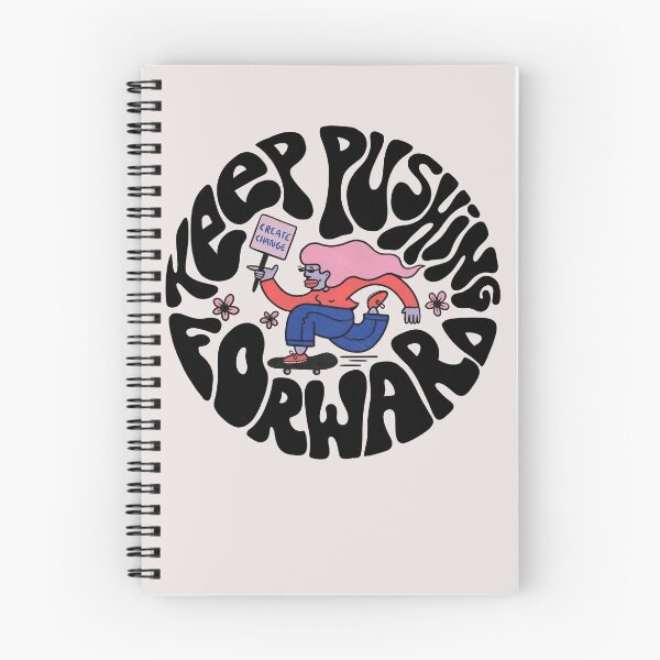 Item preview, Keep Pushing Forward Funny Quotes designed and sold by tammyrange.