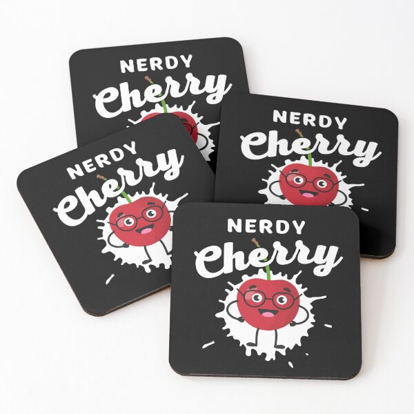 Item preview, Nerdy Cherry - Cherry with glasses designed and sold by Rev-Style.