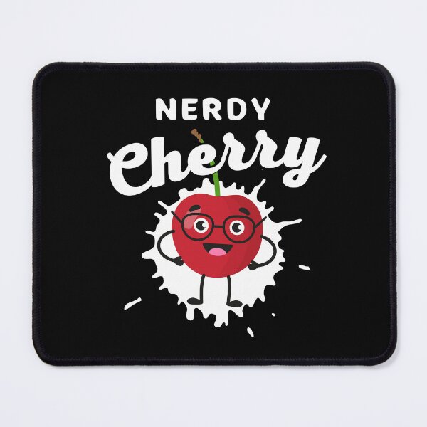 Item preview, Nerdy Cherry - Cherry with glasses designed and sold by Rev-Style.