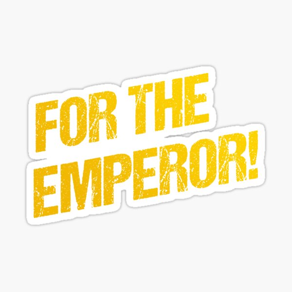 Vista previa del artículo con la obra «¡Por el Emperador!», diseñado y vendido por Purpleandorange.