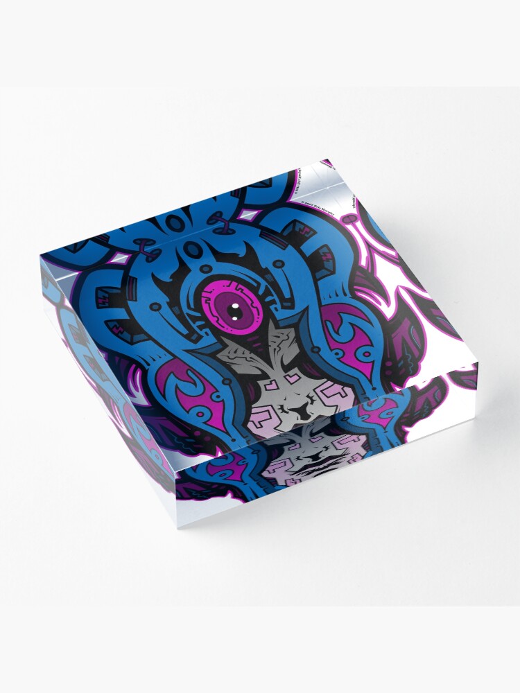 Alternate view of Mind Warp! Acrylic Block
