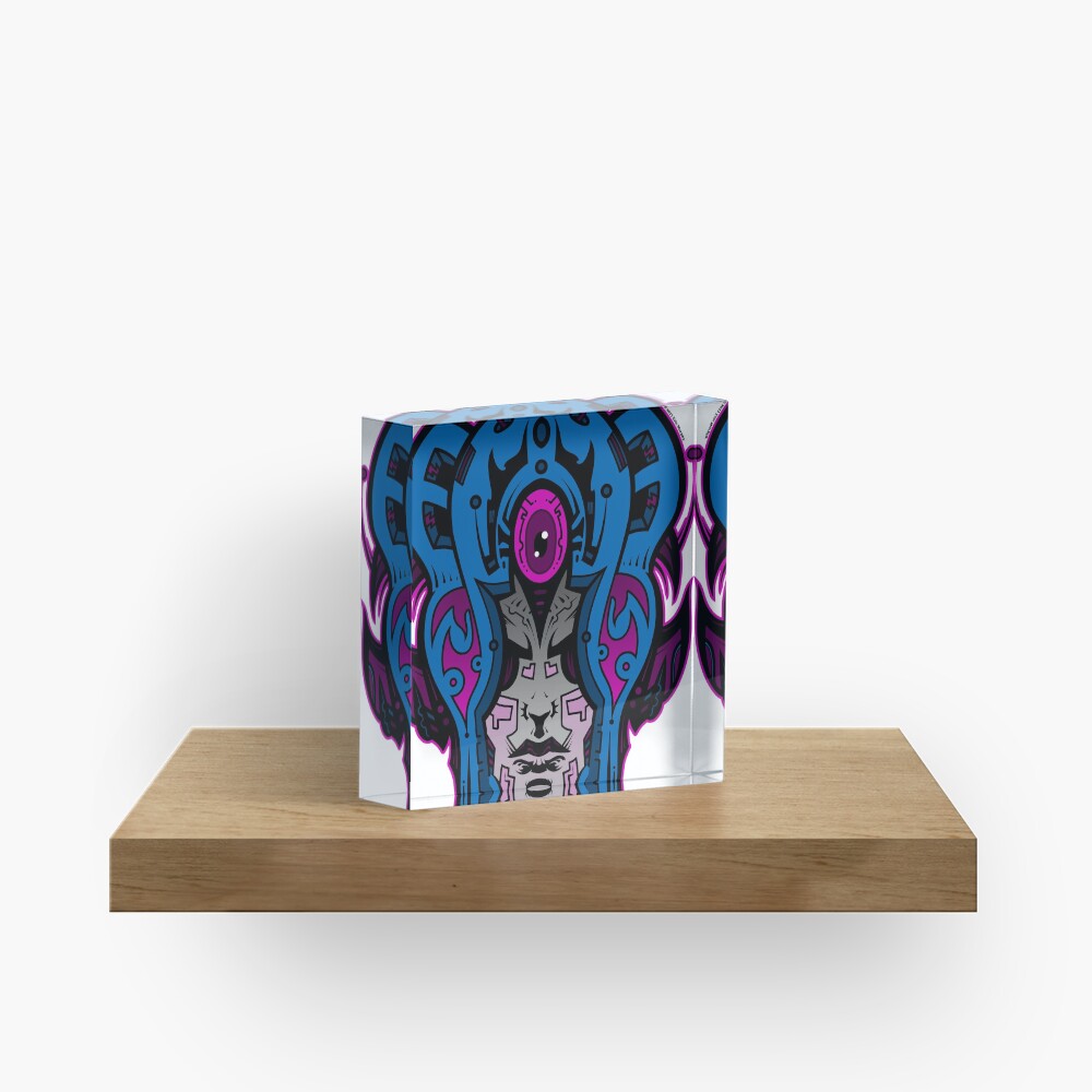 Mind Warp! Acrylic Block