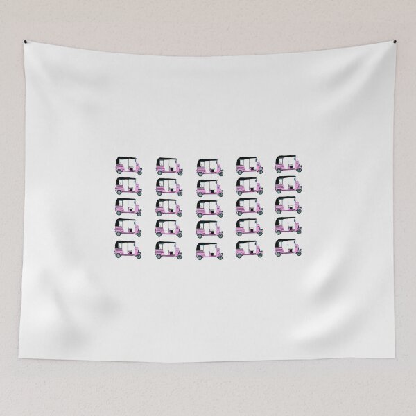 Item preview, Pink tuktuk, fun design designed and sold by aasiriartstudio.