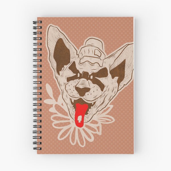 Item preview, cat and flower silhouette in cream color  designed and sold by Brotherconk.