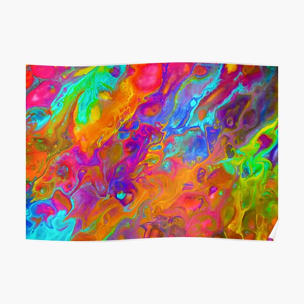 Kaleidoscope of Color Poster