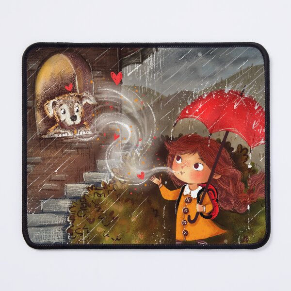 Item preview, Back to school on a rainy day designed and sold by ElveaArt.