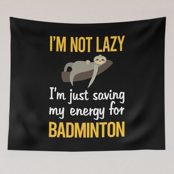 Item preview, Saving Energy Badminton designed and sold by Dividestore.