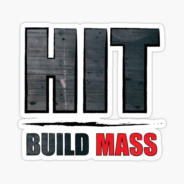 High Intensity Training HIT Sticker