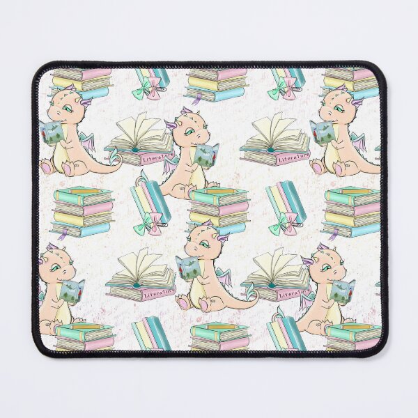 Item preview, Reading Dragon Girl Book Back to School Supplies Student Education School Materials  designed and sold by CreativeBu.